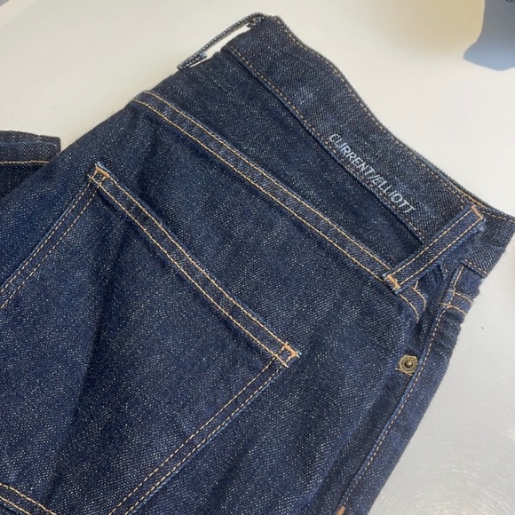 Current/Elliott dead stock boyfriend fit size 27 dark blue - Picture 9 of 9